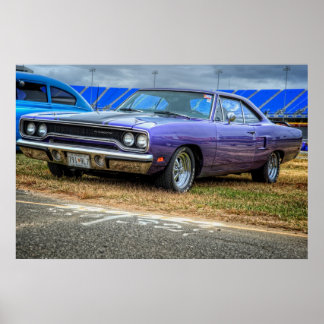 Poster Plymouth Roadrunner 1970