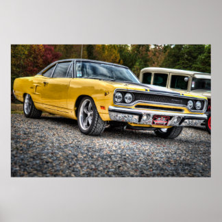 Poster Plymouth Roadrunner 1970