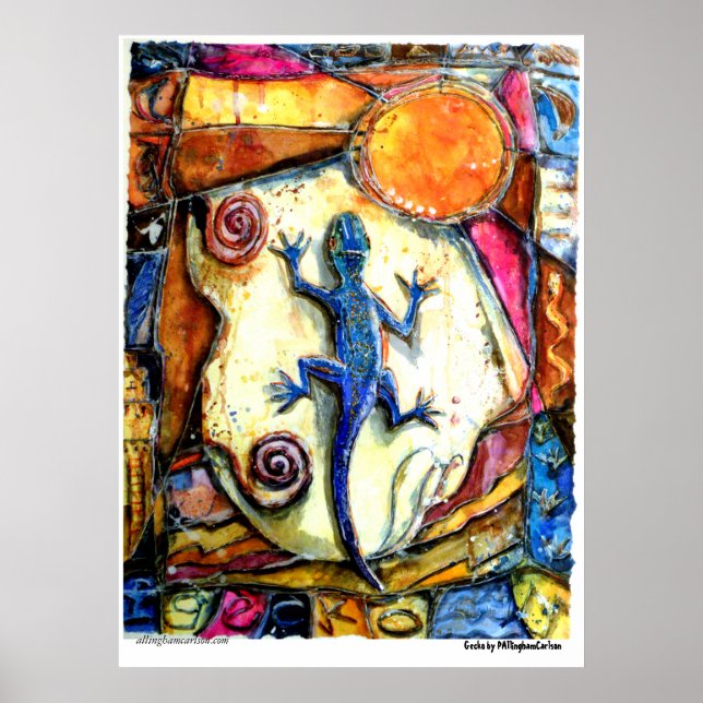 Poster PMACarlson "Gecko" (Frente)