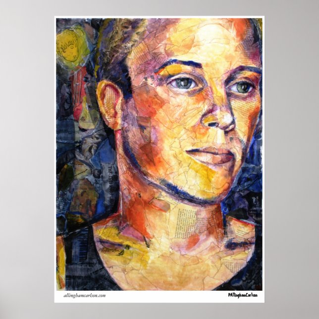 Poster PMACarlson "O Músico" (Frente)