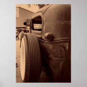 Póster Pneus traseiros