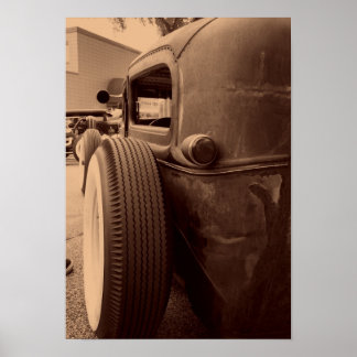 Póster Pneus traseiros