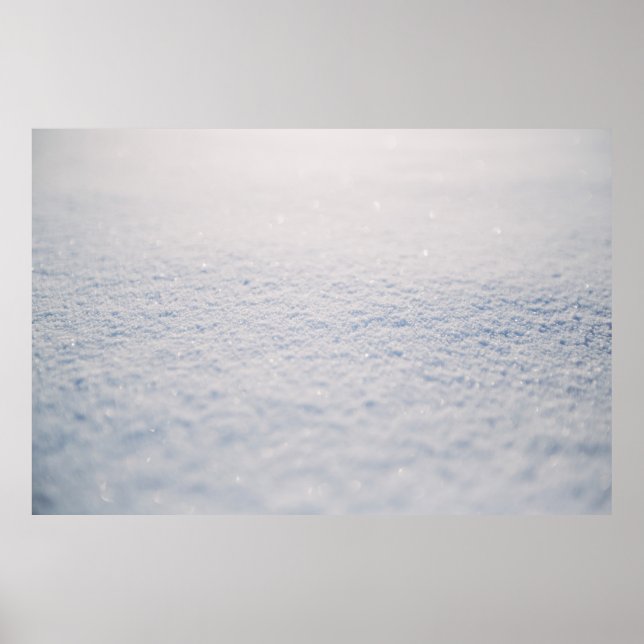 Poster Pó branco (Frente)