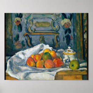 Poster Pó de Maçãs Paul Cezanne Famosa Artes Visuais P