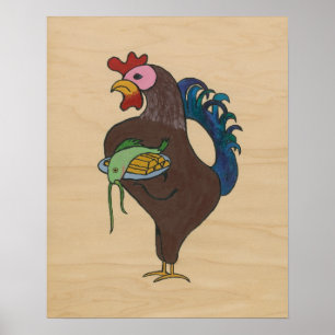 Póster Pobreza III de Aniaml que imprimem