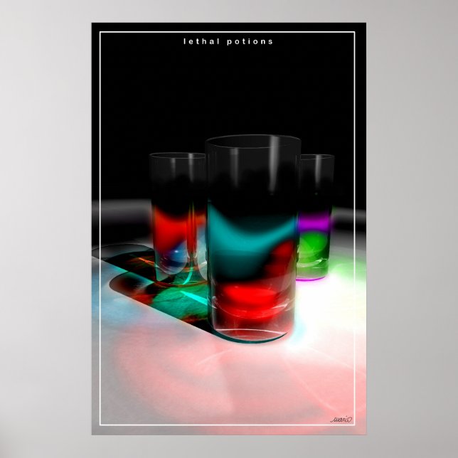 Poster poções letais (Frente)