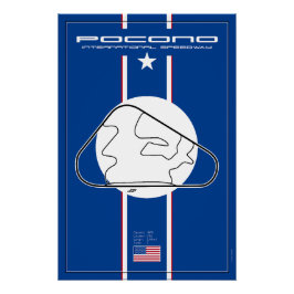 Póster Pocono International Speedway