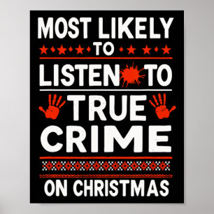 Poster Podcast Natal do Mistério de Assassinato - Mais Pr