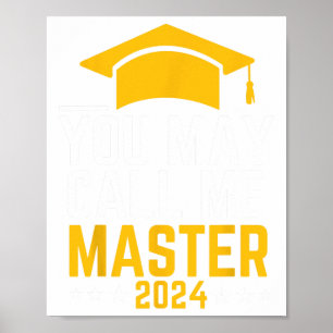 Poster Pode Me Chamar De Graduação De Mestrados Master 20