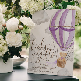 Poster Podemos Ampliar Livros de Espera e Chá de fraldas