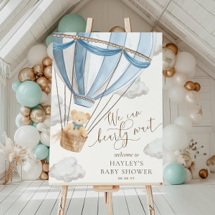 Poster Podemos Ampliar O Chá de fraldas De Espera