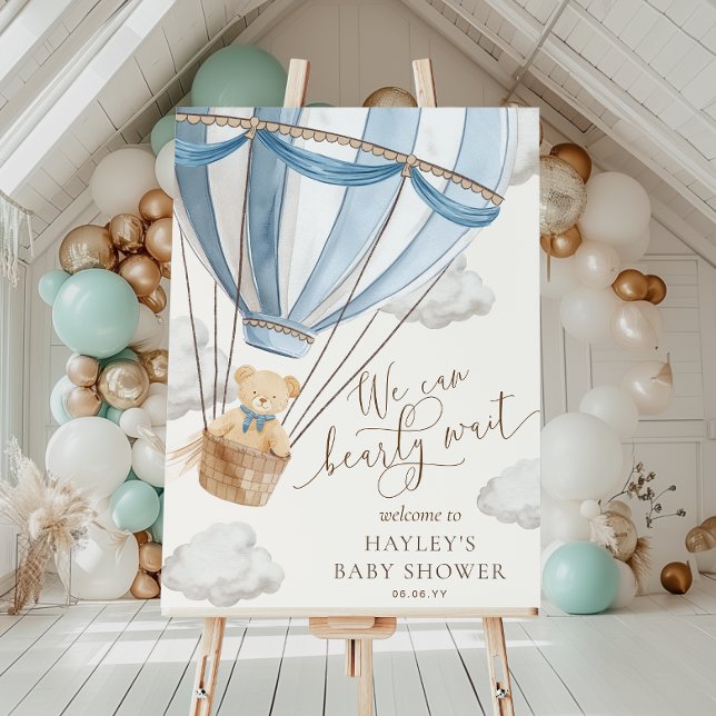 Poster Podemos Ampliar O Chá de fraldas De Espera (Criador carregado)