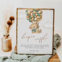 Podemos Esperar Chá de fraldas Fralda Raffle