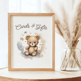 Poster Podemos Esperar Chá de fraldas Neutro De Gênero