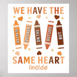 Poster Podemos ser diferentes por fora