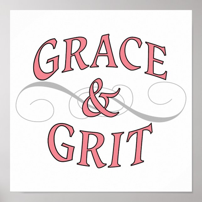 Poster Poder da garota Grace e Grit (Frente)