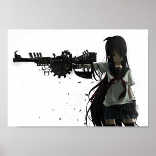 Póster Poder da menina do Anime