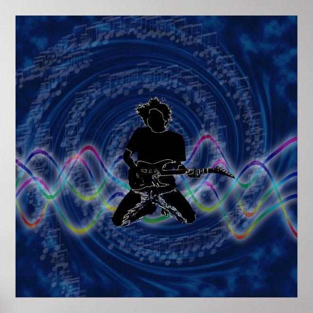 Póster Poder da música (Frente)