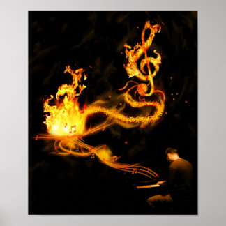 Póster Poder da música