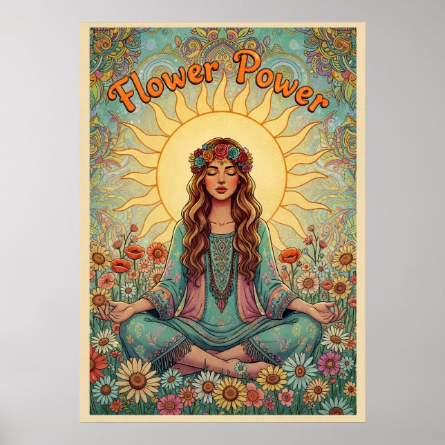 Poster Poder das Flores V06 (Frente)