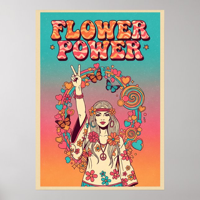 Poster Poder das Flores V13 (Frente)