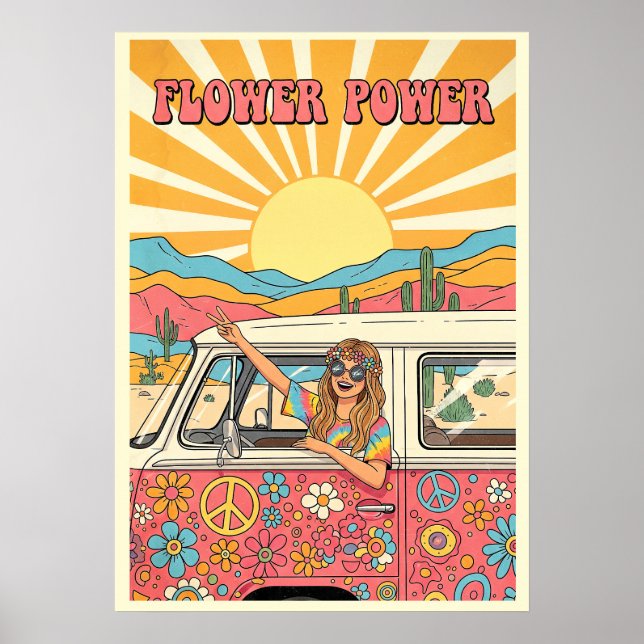 Poster Poder das Flores V14 (Frente)