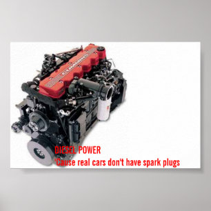 Poster poder diesel