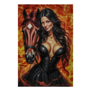 Póster Poder do Cavalo de Fogo