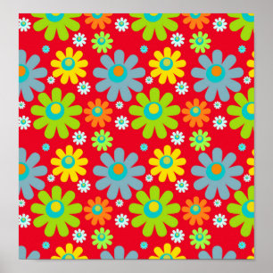 Póster Poder Floral Deco