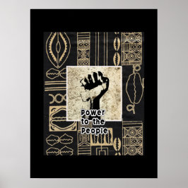 Póster Poder para as Pessoas