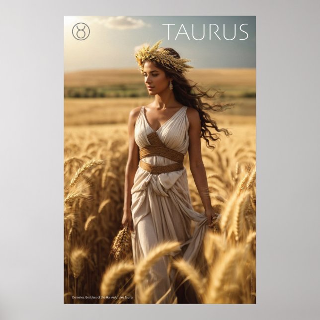 Poster Poder Zodiac: Taurus (Frente)