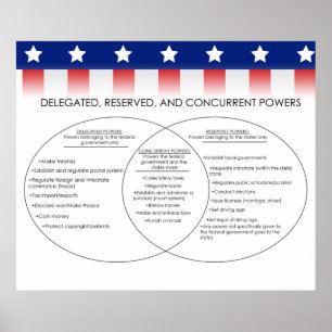 Poster Poderes Concorrentes, Delegados, Reservados *ATUAL