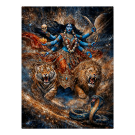 Póster Poderes do Universo da Deusa Kali