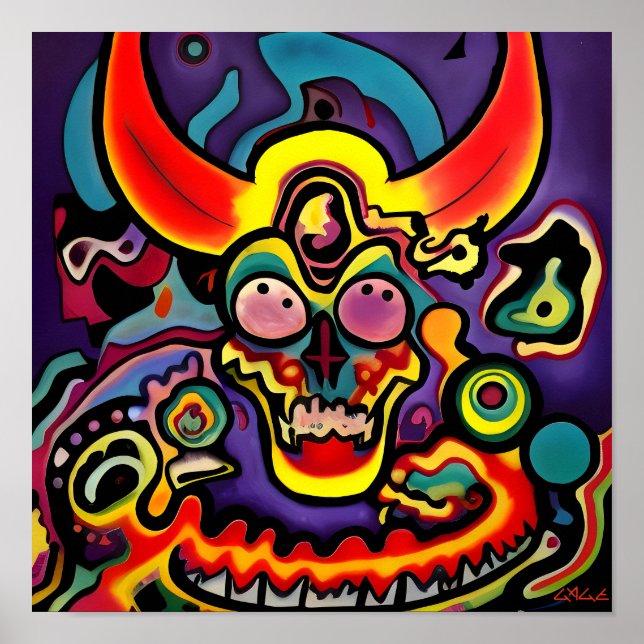 Poster Poderias muito bem discutir com o Diabo (Frente)