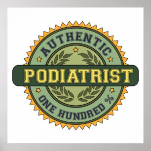 Póster Podiatrist autêntico