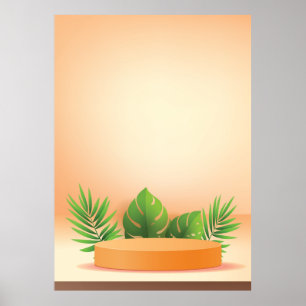 Poster podium 3d