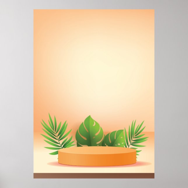 Poster podium 3d (Frente)