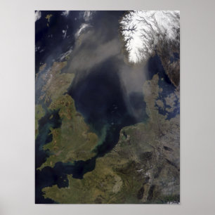 Póster Poeira africana que funde sobre Scotland