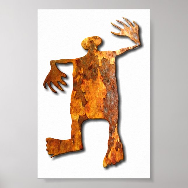 Poster Poeira do Homem Dançante (Frente)