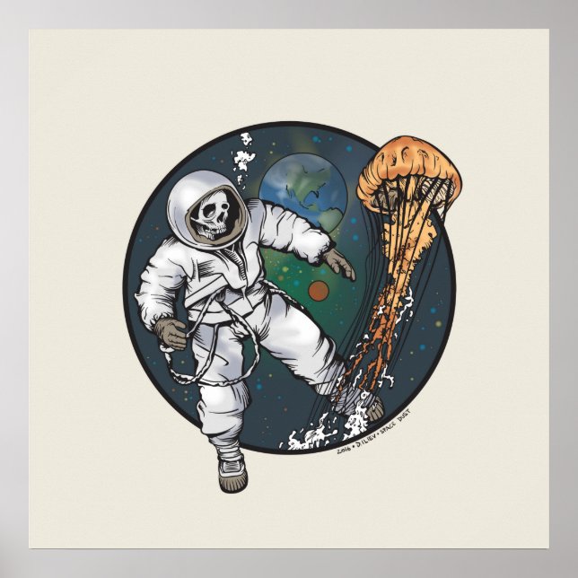 Poster Poeira espacial (Frente)