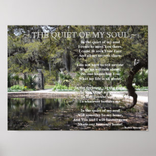 PÓSTER POEMA DA PORTA DE JARDIM