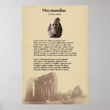 Poema de Ozymandias de Percy Shelley