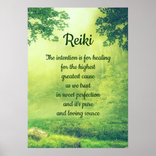 Poster Poema de Reiki