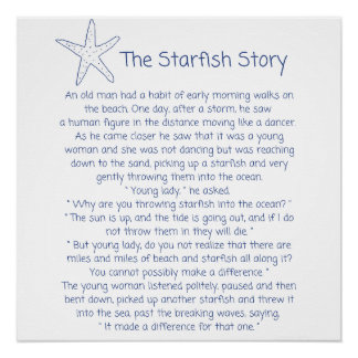 Póster Poema de Starfish, história de Starfish, presente 