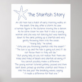 Poster Poema de Starfish, história de Starfish, presente 