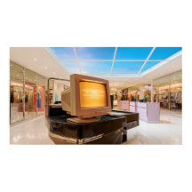 Poema de Varejo de Moda do Monitor do Computador