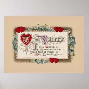 Poster Poema Namorados