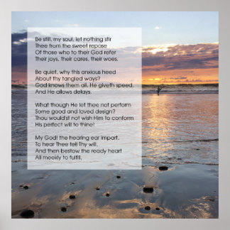 Poster Poema - Seja Ainda