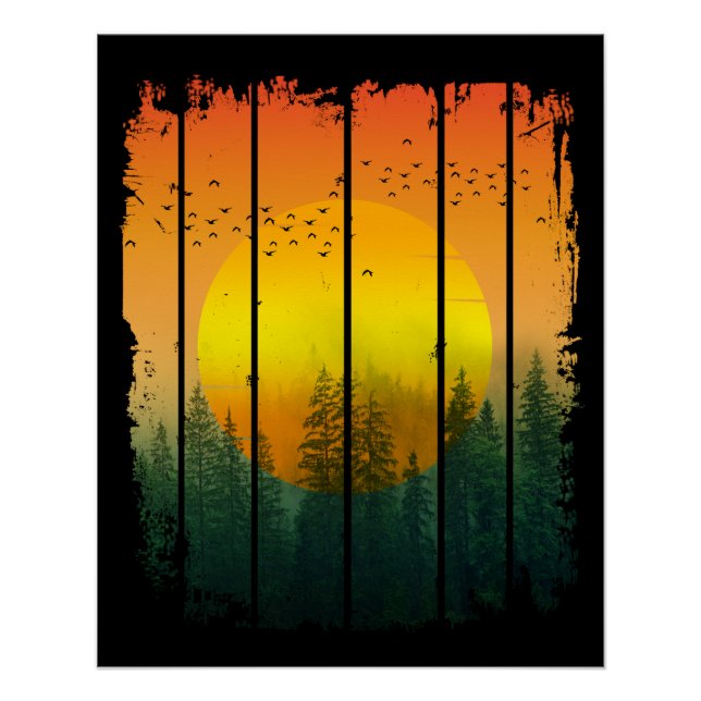 PÓSTER POENTE SIMPLES DA FLORESTA (Frente)