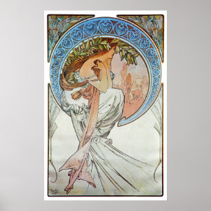 Póster Poesia, Mucha